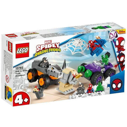Apresentamos Lego Marvel Confronto de Camiões Hulk vs. Rhino com o SKU 661078222 recomendado para + 4 anos