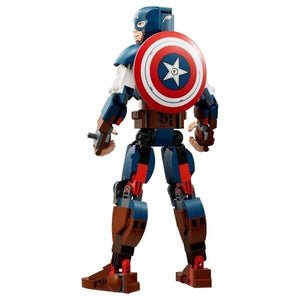Lego Marvel - Figura de Construção de Capitão América - Brincatoys