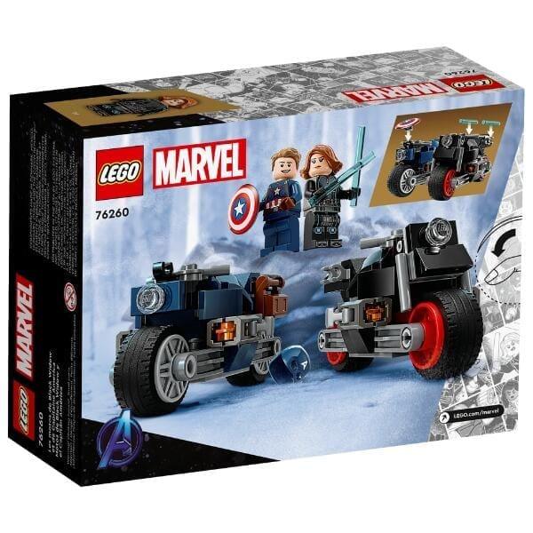 Apresentamos Lego Marvel - Motos de Viúva Negra e Capitão América com o SKU 667626023 recomendado para + 6 anos
