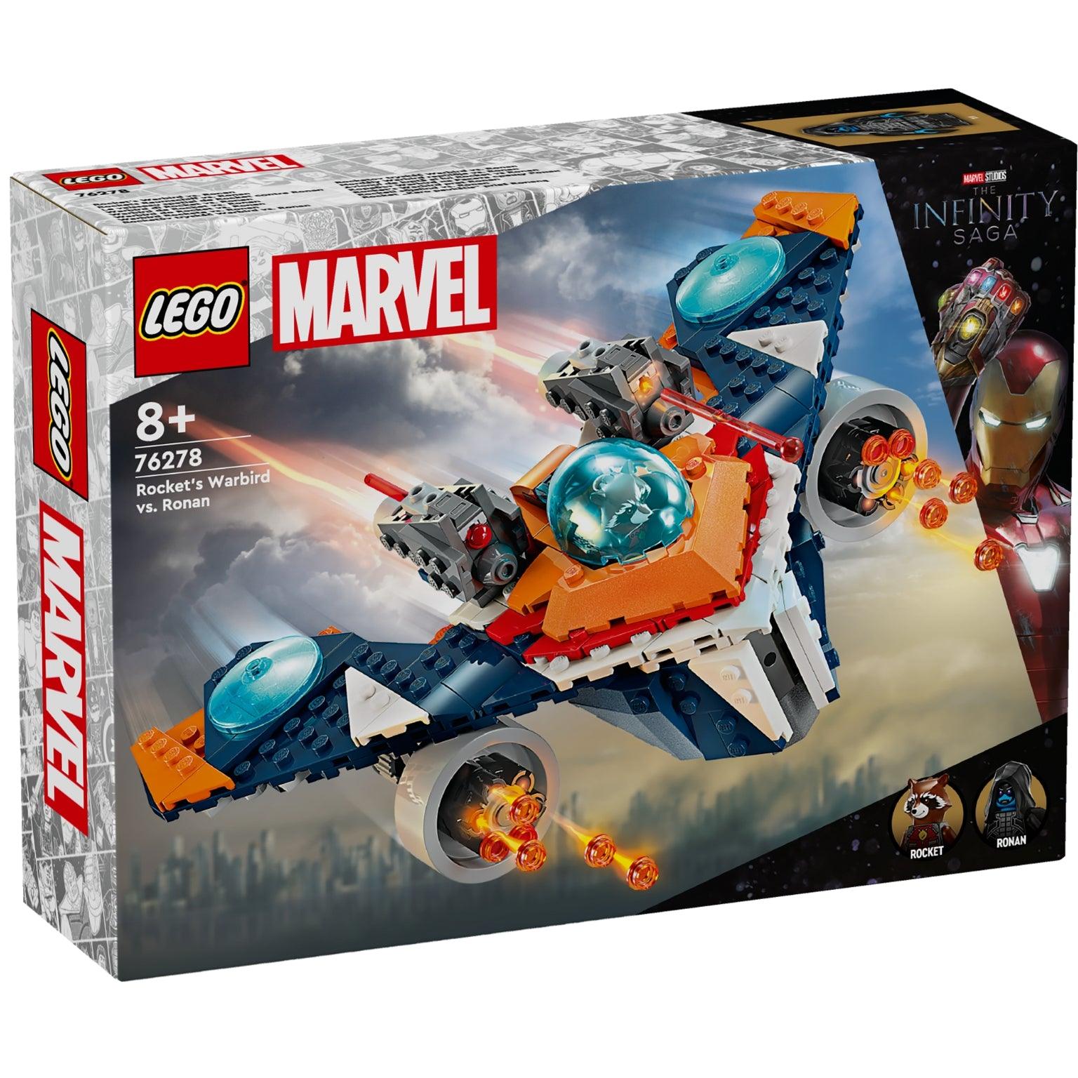 Lego Marvel Warbird do Rocket vs. Ronan - Brincatoys