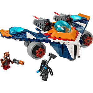 Lego Marvel Warbird do Rocket vs. Ronan - Brincatoys