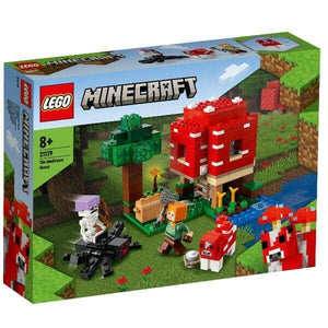 Lego Minecraft A Casa Cogumelo - Brincatoys