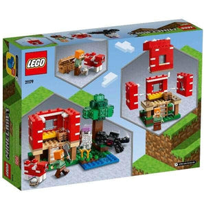 Lego Minecraft A Casa Cogumelo - Brincatoys