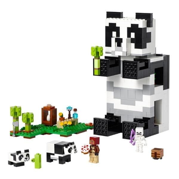 Lego Minecraft - O refúgio do Panda - Brincatoys