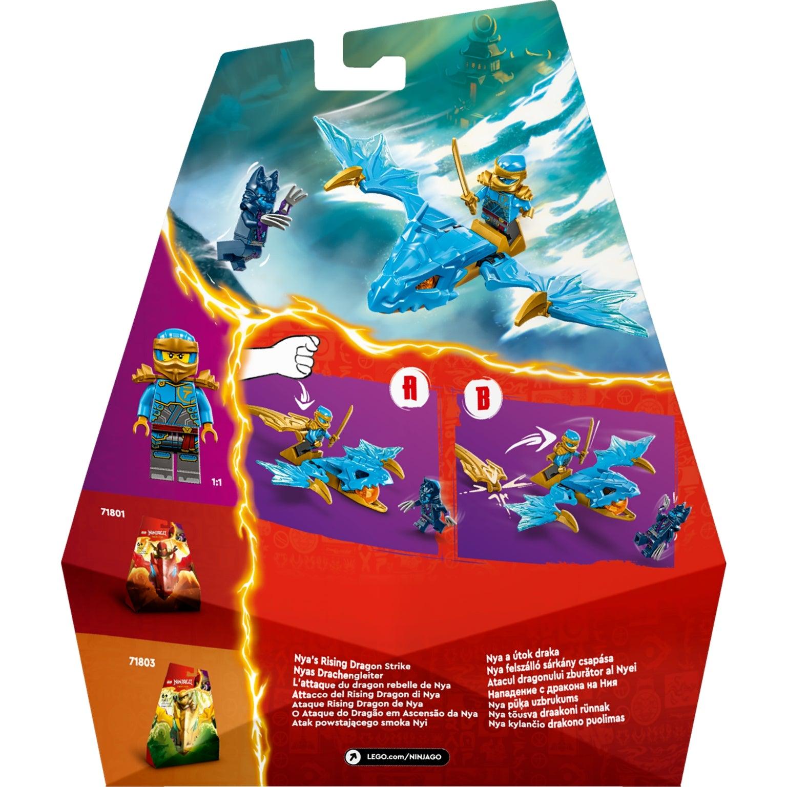 Apresentamos Lego Ninjago O Ataque do Dragão em Ascensão da Nya com o SKU 667180224 recomendado para + 6 anos