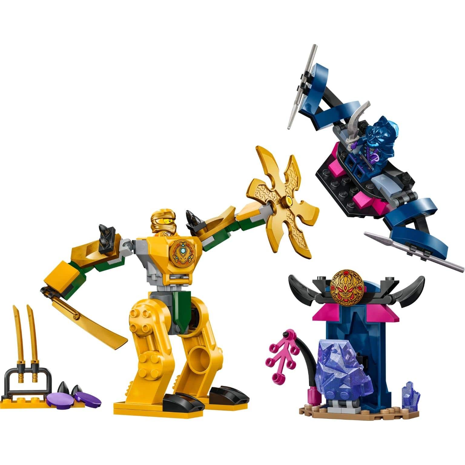 Apresentamos Lego Ninjago Robô de Combate do Arin com o SKU 667180424 recomendado para + 4 anos
