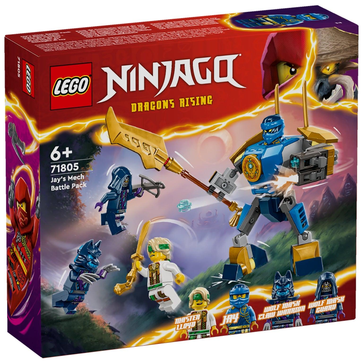 Apresentamos Lego Ninjago Pack de Combate Robô do Jay com o SKU 667180524 recomendado para + 6 anos