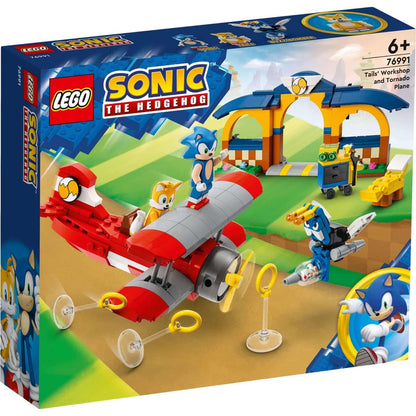 Lego Sonic - A Oficina de Tails e o Avião Tornado - Brincatoys