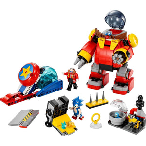 Apresentamos Lego Sonic - Contra o Robô Gigante de Dr. Eggman com o SKU 667699323 recomendado para + 8 anos