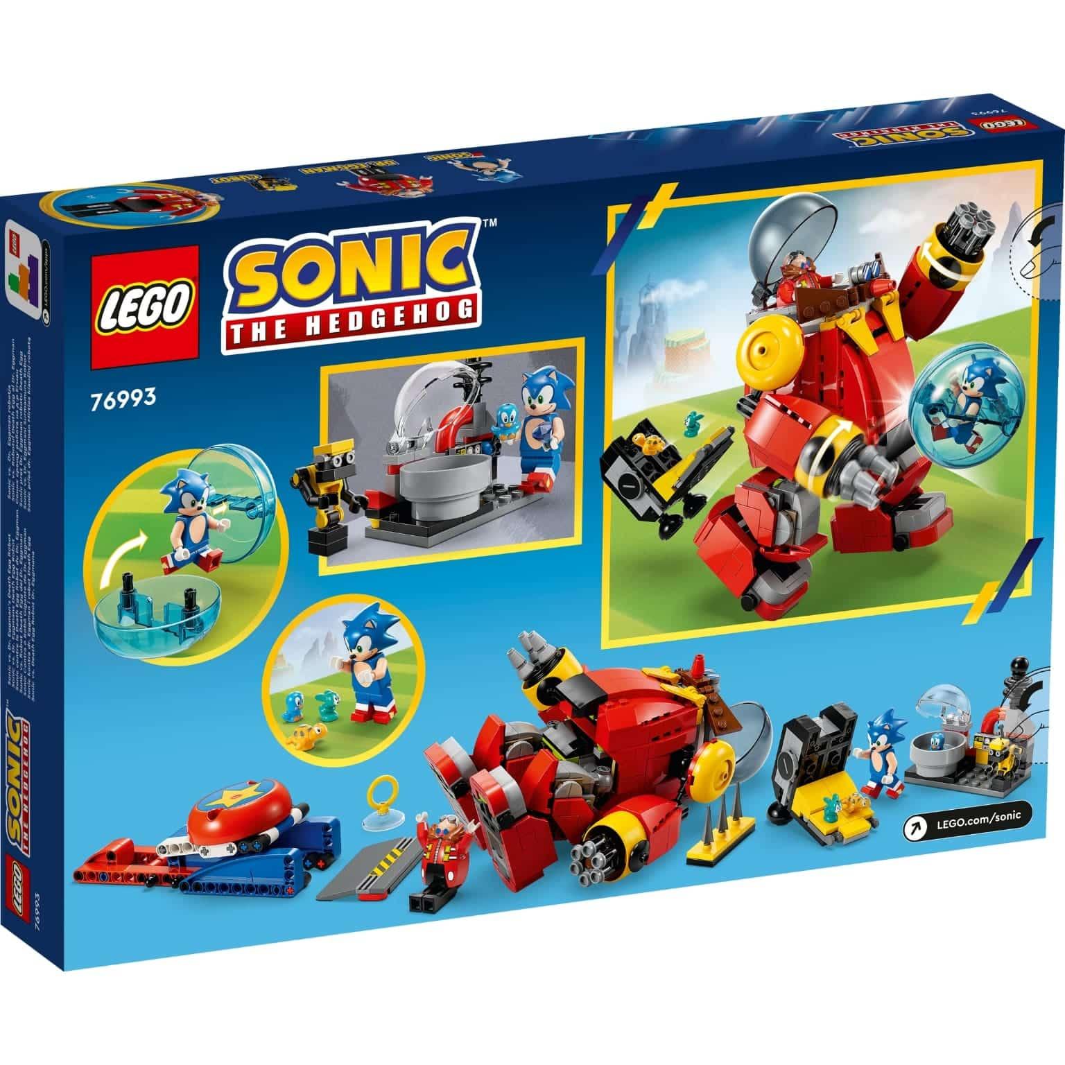 Lego Sonic - Contra o Robô Gigante de Dr. Eggman - Brincatoys