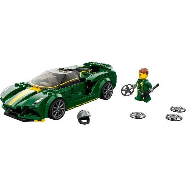 Apresentamos Lego Speed Champions Lotus Evija com o SKU 667690723 recomendado para + 8 anos