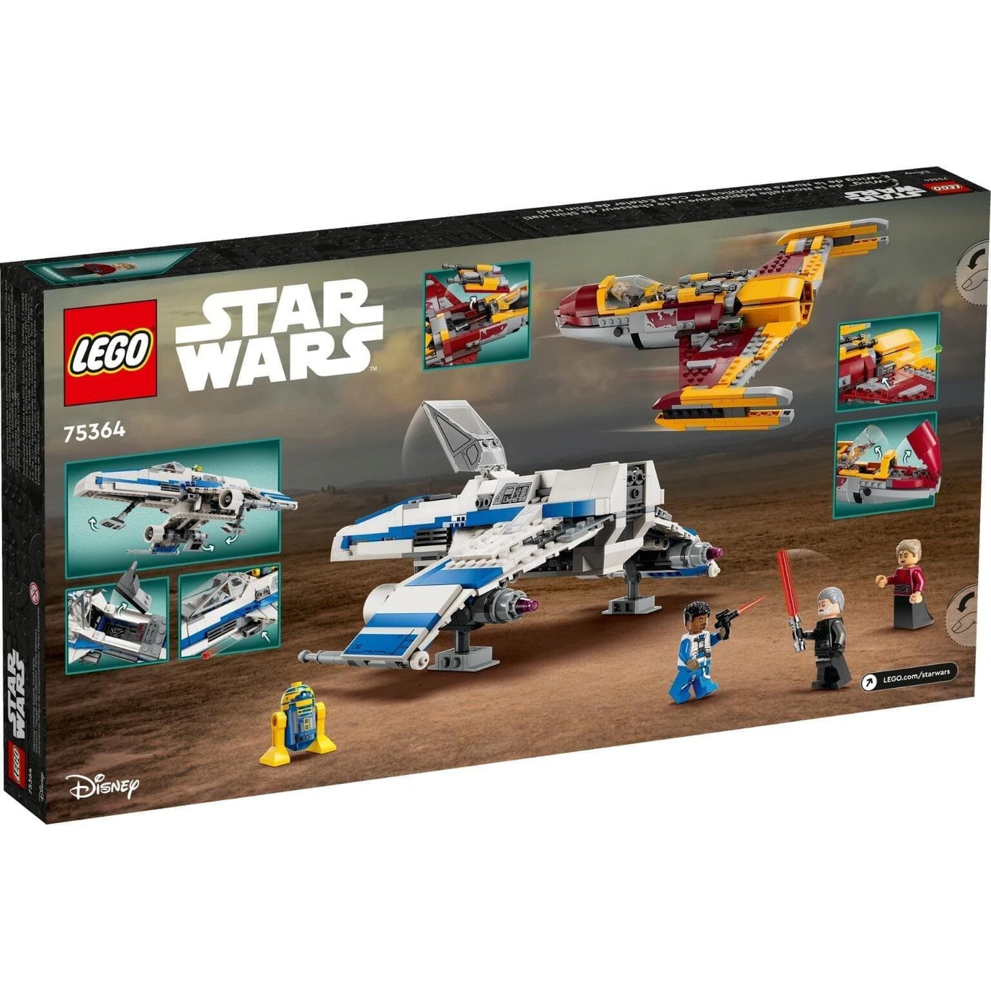 Apresentamos Lego Star Wars - New Republic E-Wing vs Starfighter de Shin Hati com o SKU 667536423 recomendado para + 9 anos