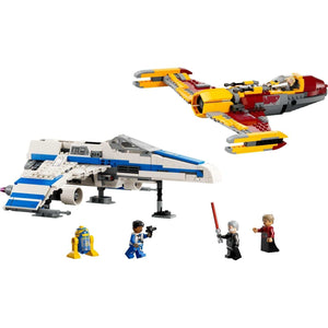 Apresentamos Lego Star Wars - New Republic E-Wing vs Starfighter de Shin Hati com o SKU 667536423 recomendado para + 9 anos