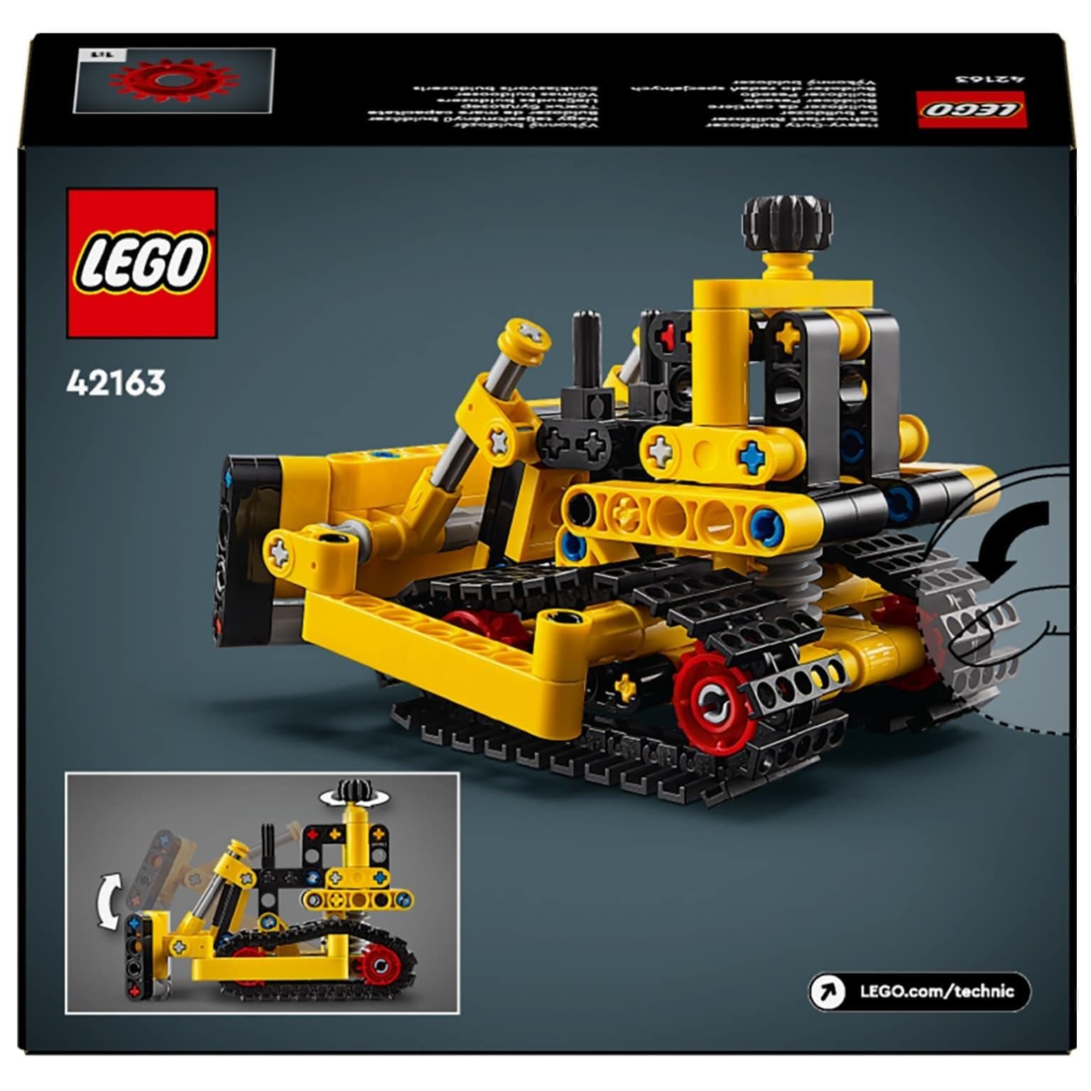 Apresentamos Lego Technic - Bulldozer Pesado com o SKU 664216324 recomendado para + 7 anos