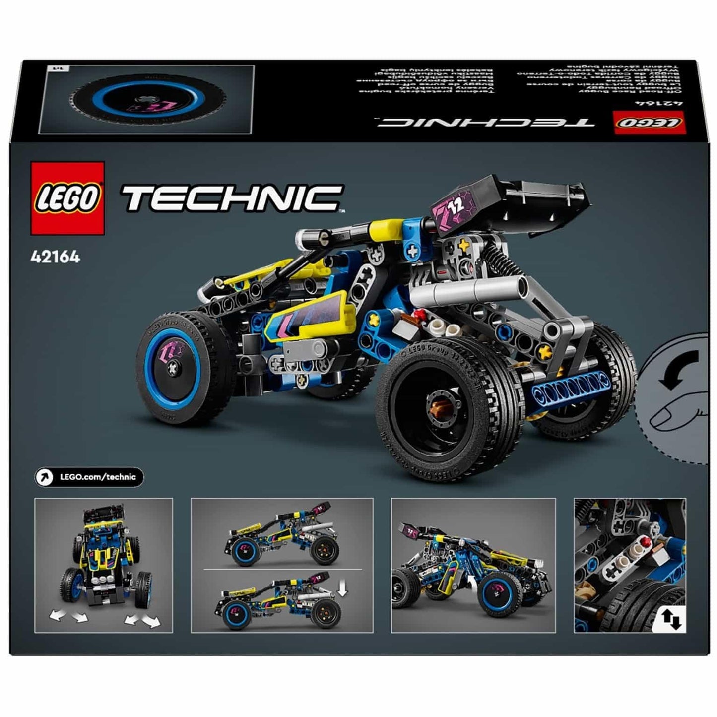 Apresentamos Lego Technic - Buggy de Corrida Todo-o-Terreno com o SKU 664216424 recomendado para + 8 anos