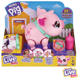 Apresentamos Little Live Pets Porquinho com o SKU 642040725 recomendado para + 4 anos