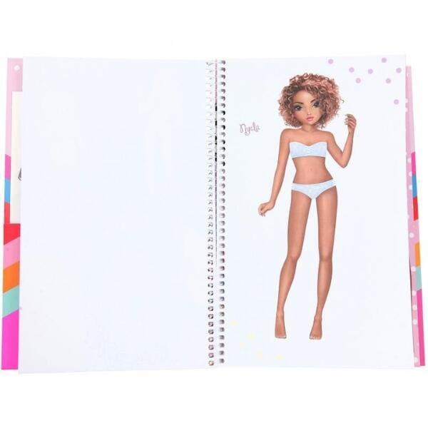 Apresentamos Livro de Autocolantes - Dress Me Up (Top Model) com o SKU 251196723 recomendado para + 6 anos