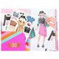 Apresentamos Livro de Autocolantes - Dress Me Up (Top Model) com o SKU 251196723 recomendado para + 6 anos