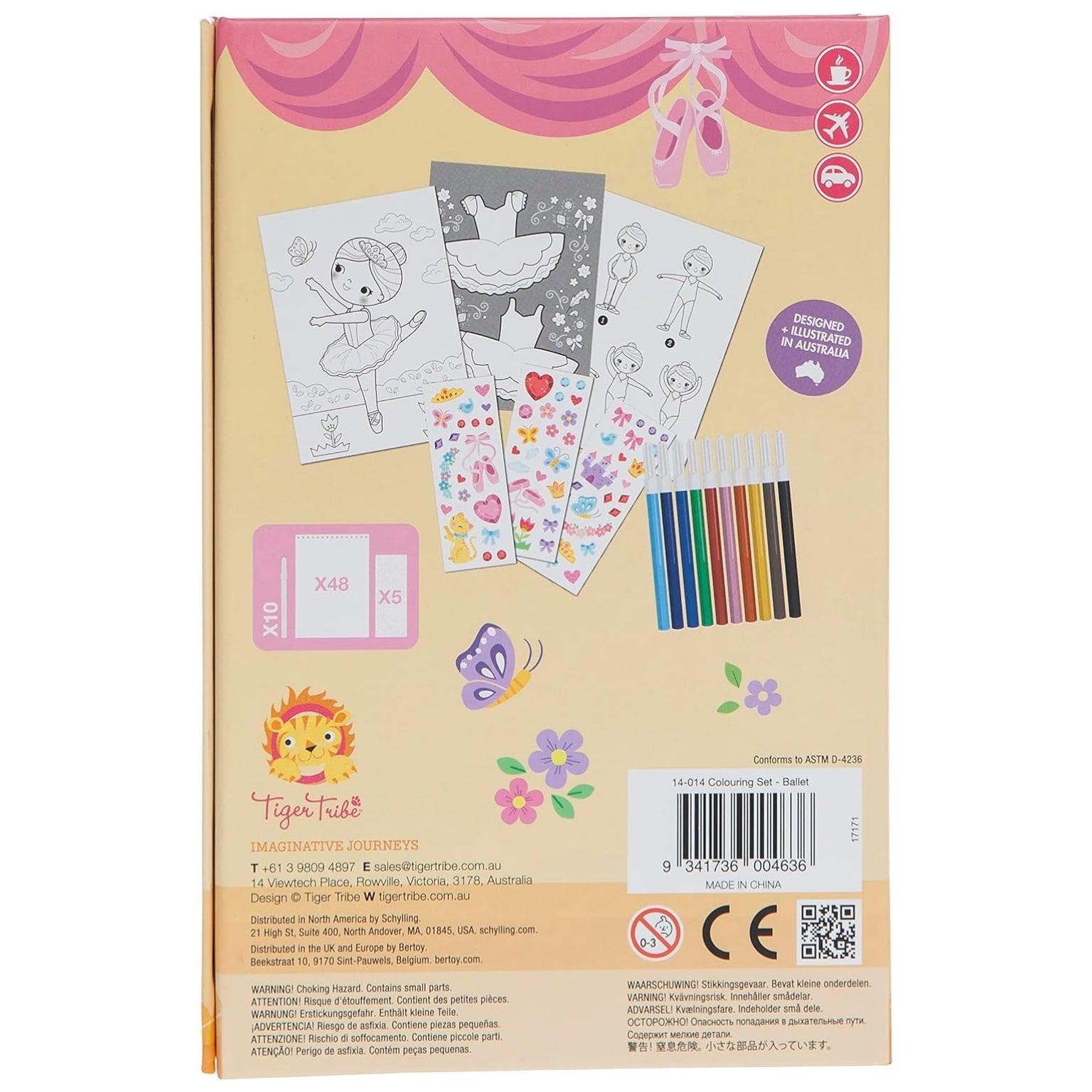 Apresentamos Conjunto Colorir - Ballet com o SKU 831401421 recomendado para + 3 anos