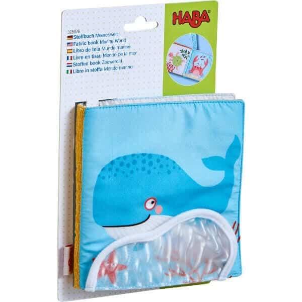 Apresentamos Livro de Tecido Mundo Marinho com o SKU 810607821 recomendado para + 6 meses