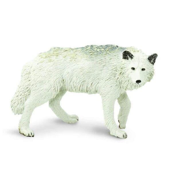 Apresentamos Figura de borracha - Lobo Branco com o SKU 432002923 recomendado para + 3 anos