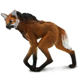 Apresentamos Figura de borracha - Lobo-Guará com o SKU 430036723 recomendado para + 3 anos