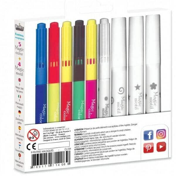 Apresentamos Marcadores Mágicos com o SKU 711408922 recomendado para + 4 anos