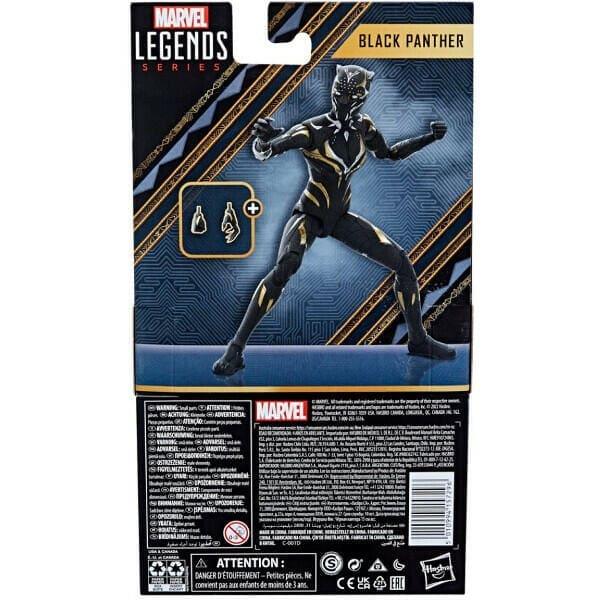 Apresentamos Marvel Legends Black Panther com o SKU 865729622 recomendado para + 3 anos