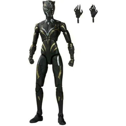 Figura Marvel Legends Black Panther com mãos extra