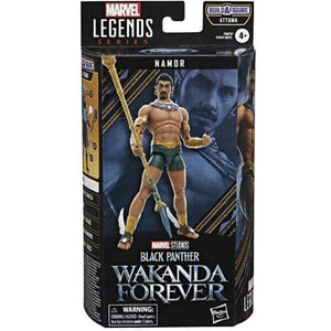 Apresentamos Marvel Legends Black Panther Namour com o SKU 863799822 recomendado para + 3 anos