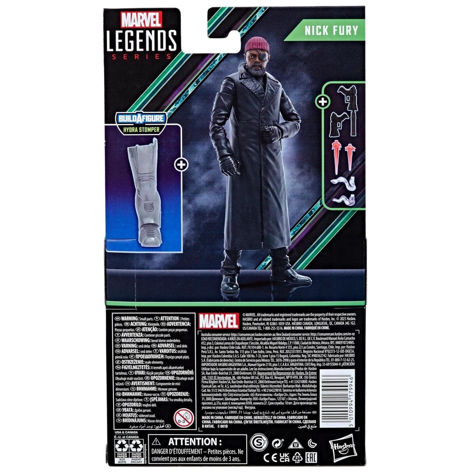 Apresentamos Marvel Legends - Nick Fury com o SKU 867994623 recomendado para + 4 anos