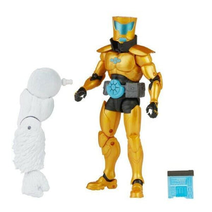 Marvel Legends AIM Scientist Supreme dourado com acessórios e peça branca