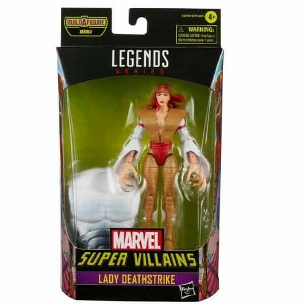 Apresentamos Marvel Legends Super Villains -Lady Deathstrike- com o SKU 233467921 recomendado para + 3 anos