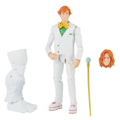 Figura Marvel´s Arcade de fato branco com bengala, cabeça extra e acessório