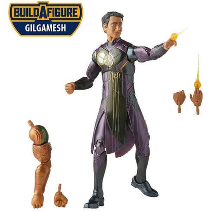 Figura Kingo Marvel Legends de fato roxo com efeitos e peça Build a Figure