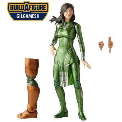 Figura Sersi de fato verde com mãos extra e perna Build-A-Figure Gilgamesh