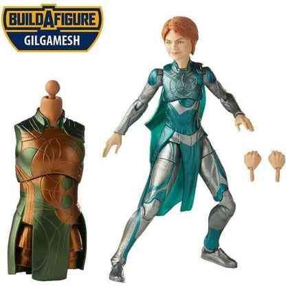 Figura Sprite Marvel Legends com mãos extra e peça Build a Figure Gilgamesh