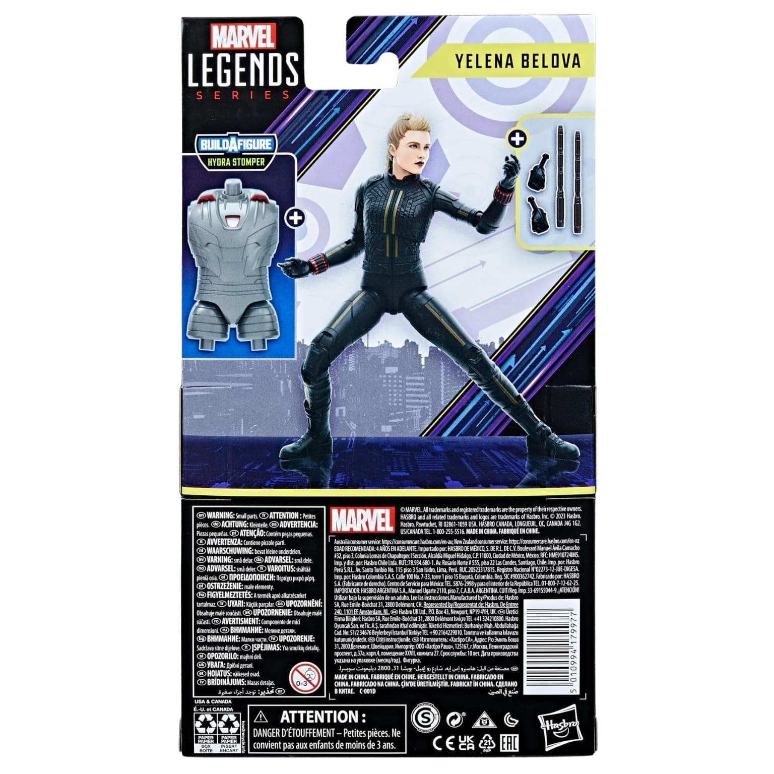 Apresentamos Marvel Legends - Yelena Belova com o SKU 867997723 recomendado para + 4 anos