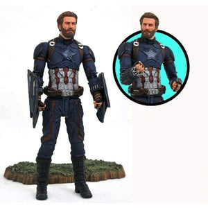 Apresentamos Marvel Select Capitão América com o SKU 238216819 recomendado para + 3 anos