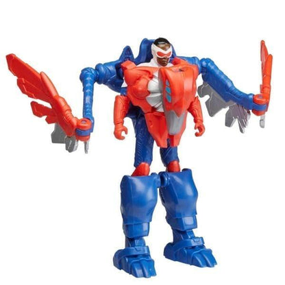 Mech Strike Mechasaurs - Capitão América com Redwing