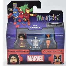 Apresentamos Minimates Spider-Woman and Constrictor com o SKU 868376821 recomendado para + 3 anos
