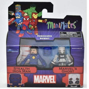 Apresentamos Minimates Stealth Iron Man and Ghost com o SKU 868376921 recomendado para + 3 anos