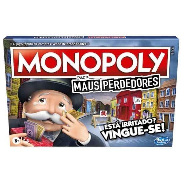 Apresentamos Monopoly - Maus Perdedores com o SKU 5997223 recomendado para + 8 anos