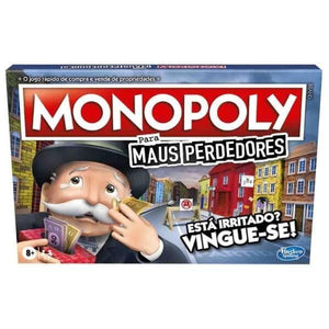 Apresentamos Monopoly - Maus Perdedores com o SKU 5997223 recomendado para + 8 anos