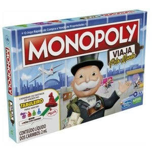 Monopoly Viaja Pelo Mundo - Brincatoys