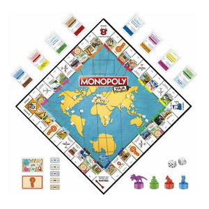 Monopoly Viaja Pelo Mundo - Brincatoys