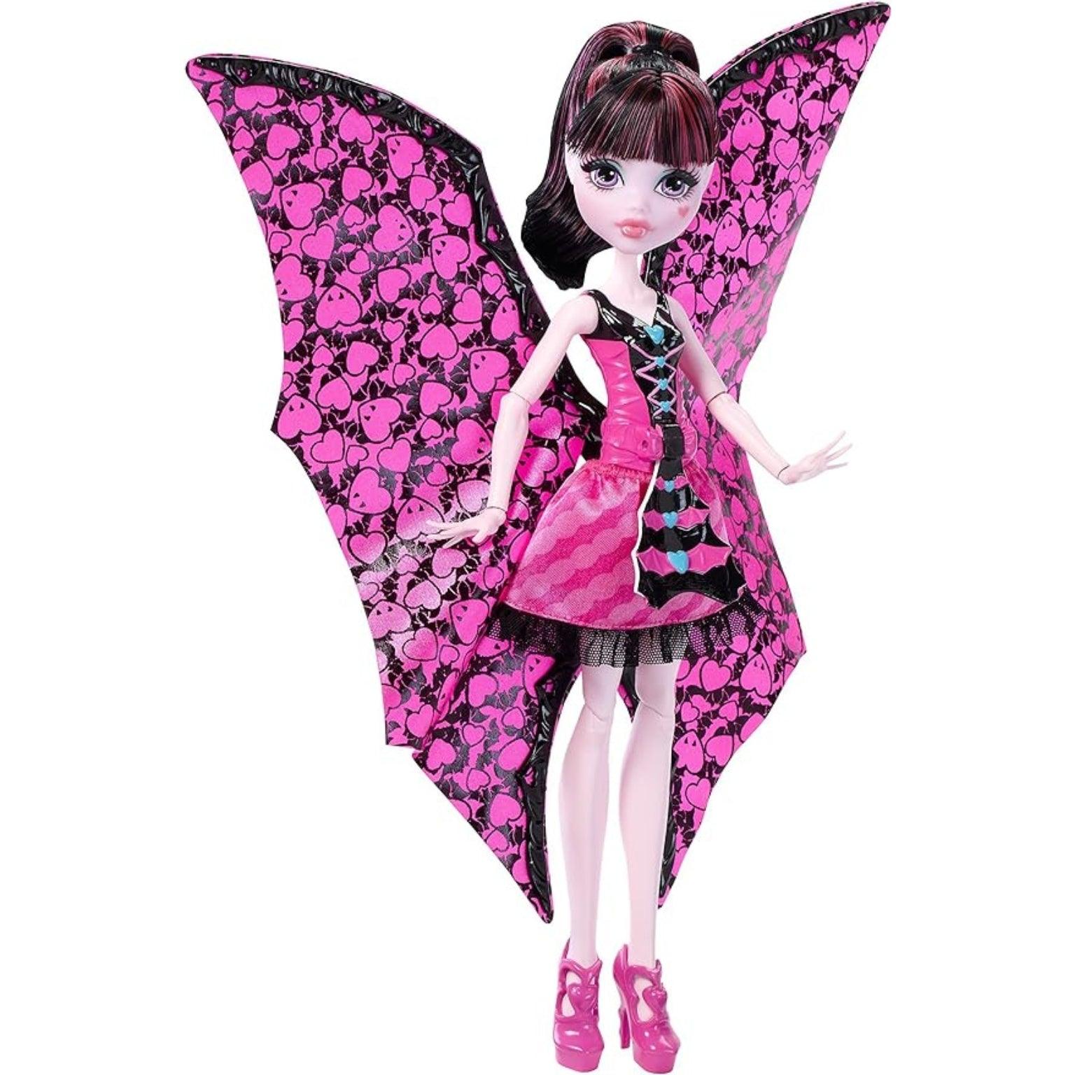 Monster High Draculaura Asas de Morcego - Brincatoys