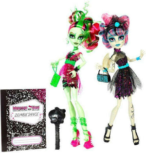 Monster High Zombie Shake Rochelle Goyle e Venus McFlytrap - Brincatoys