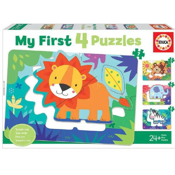 My First Puzzle Animais da Selva - Brincatoys