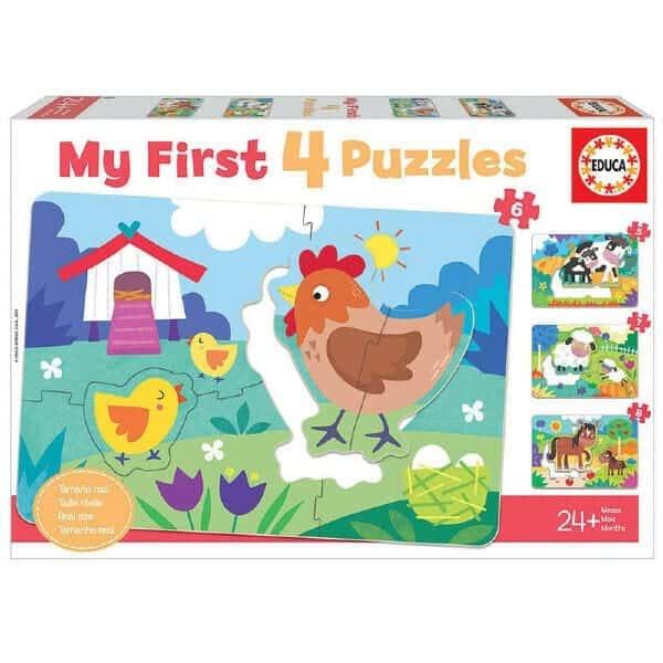 My First Puzzle Mamãs e Bebés - Brincatoys